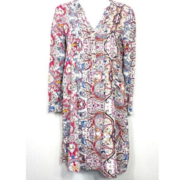 PHILOSOPHY Dresses republic clothing, Paisley Muti Colors Shirt Dress - Picture 2 of 8